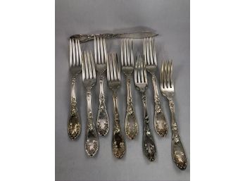 1910 Wm. A. Rogers, Le Concorde, RRR, A1, Silverplate Flatware