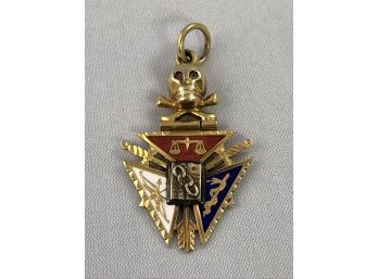 Knights Of Pythias Fob Pocket Watch Charm