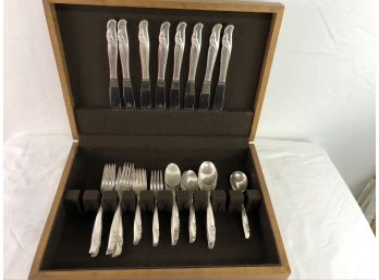 Rogers & Bro Reinforced Plate, Flatware Exquisite 1957 Silverplate