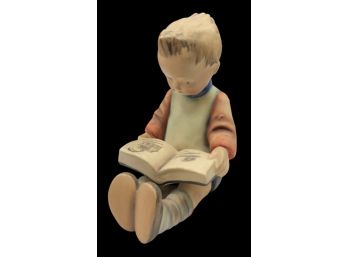 Hummel, Figurine, Book Worm, Boy #14/A,  Marked, Western Germany