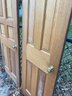 Two Solid Wood 6-panel Doors