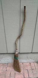 Primitive Farmhouse Broom - Stick Handle