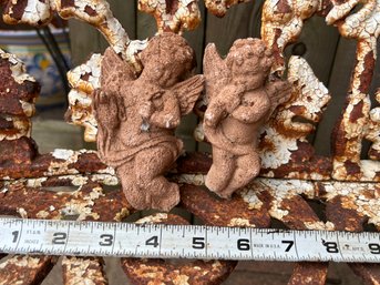 Cherub Angel Small Cement Garden Wall Statues