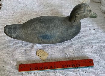 Antique Animal Trap Company Of Mississippi Wood Duck Decoy