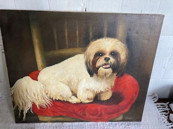 Jordana Sands Wall Art Sampson #1 Shih Tzu Dog