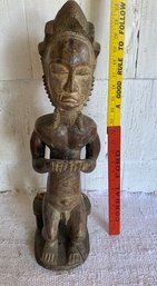 22 Inch Vintage African Wooden Statue