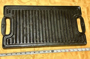 Cast Iron Reversible Griddle