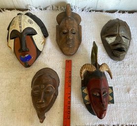 Lot 1 Of Antique African Wood Masks