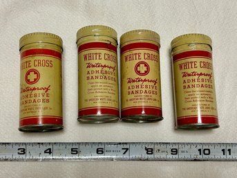 Antique American Red Cross Bandage Tins