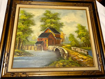 Millhouse Oil Painting - Signed