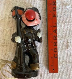 Vintage 1950s Drunkard Lamp Red Light Nose