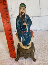 Antique Chinese Porcelain Figurine Hand Painted