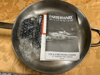 New Farberware Millennial Stainless Steel Electric Skillet