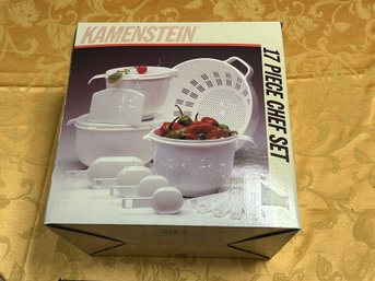 NOS Kamenstein 17 Piece Chef Set