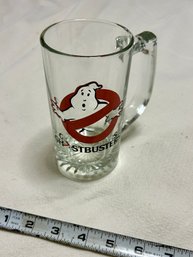 Vintage 1984 Ghostbusters Movie Glass Beer Mug