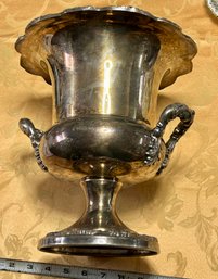 Vintage Silver-Plated? Ice Bucket Urn