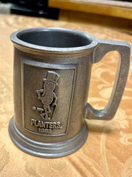 1980s Planters Peanut Pewter Mug