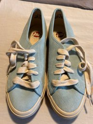 Vintage GAP Chambray Blue Keds Style Sneakers - Size 7.5 Women's Shoe