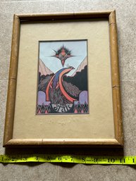 Framed Enlarged Tarot Card Artwork We Are The Mutants David Palladini Aquarian Tarot