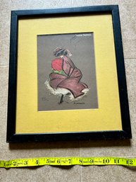 Triton Gallery International Theater Posters Turkish Trophies Florodora Signed H. King Painting