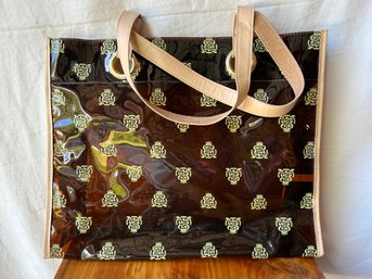 Vintage Borghese Plastic Tote Bag