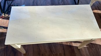 White Piano Bench - Heavy And Well Made - Storage Inside