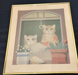 Vintage Cat Print