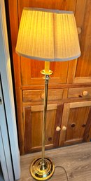 Vintage Gold & Silver Floor Lamp