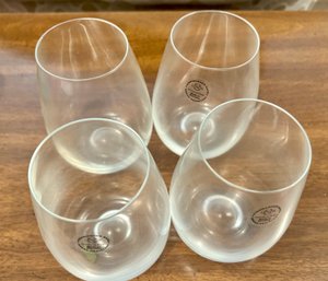 Lenox Set Of 4 Stemless Wine Glasses