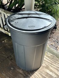 Rubbermaid Roughneck 32 Gallon Trash Can New 3 Of 3