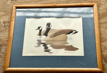Canadian Geese Framed Print