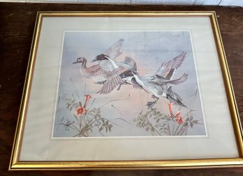 Anni Moller Flying Geese Lithograph