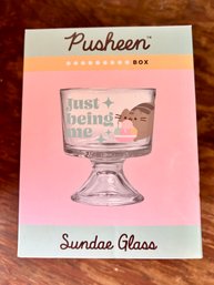 New Pusheen Ice Cream Sundae Glass