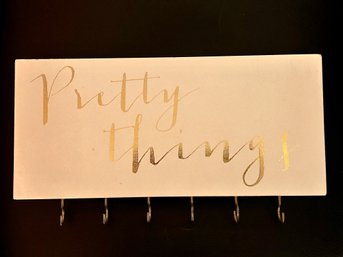 Pretty Things Jewelry Wall Hanger