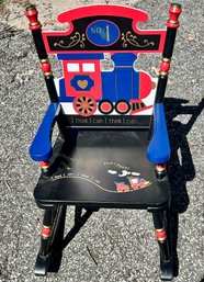 Toddler Train Rocking Chair
