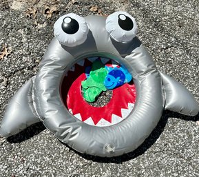 Summer Shark Inflatable Pool Toss Game