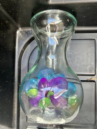 Small Vase With Decorative Gems