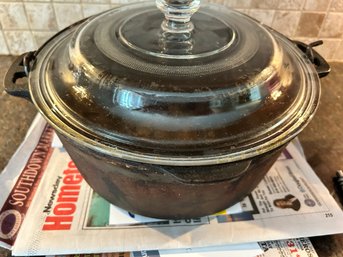 Vintage 10-Inch Cast Iron Pot