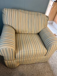 Striped Oversized Living Room Chair