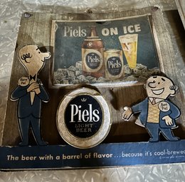 Piels Light Beer Vintage Sign