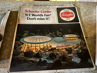 World Fair Schaefer Beer Sign