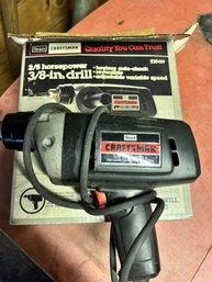 Sears Craftsman 3/8 Inch Drill
