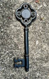 Large Decorative Wrought Iron Key