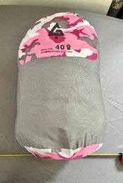 Girls Pink Sleeping Bag