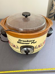 Vintage Crock Pot - Works Great