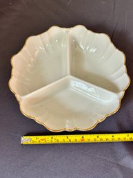 Lenox Three Compartment Condiments Dip Platter