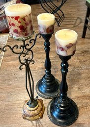 Candle Holder Lot