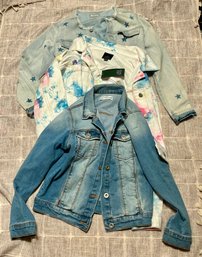 Lot Of Girls Denim Jackets (10-12 Year Olds) Zara, Tractor, Wild Fable