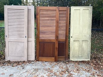 5 Solid Wood Sliding Doors