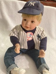 Danbury Mint NY Yankees Doll Baseball